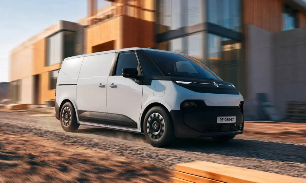 Renault Trafic E-Tech électrique, utilitaire professionnel avec jusqu'à 290 km d'autonomie réelle