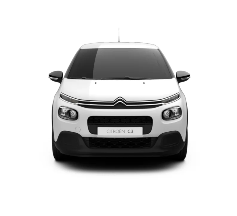 Citroën C3 Société BlueHDi vue avant pour professionnels