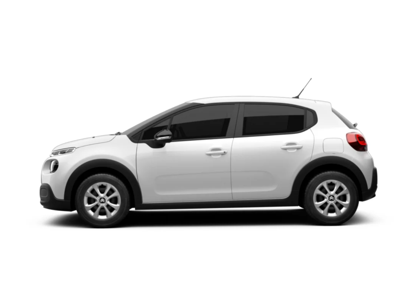 Profil latéral Citroën C3 Société utilitaire 2 places