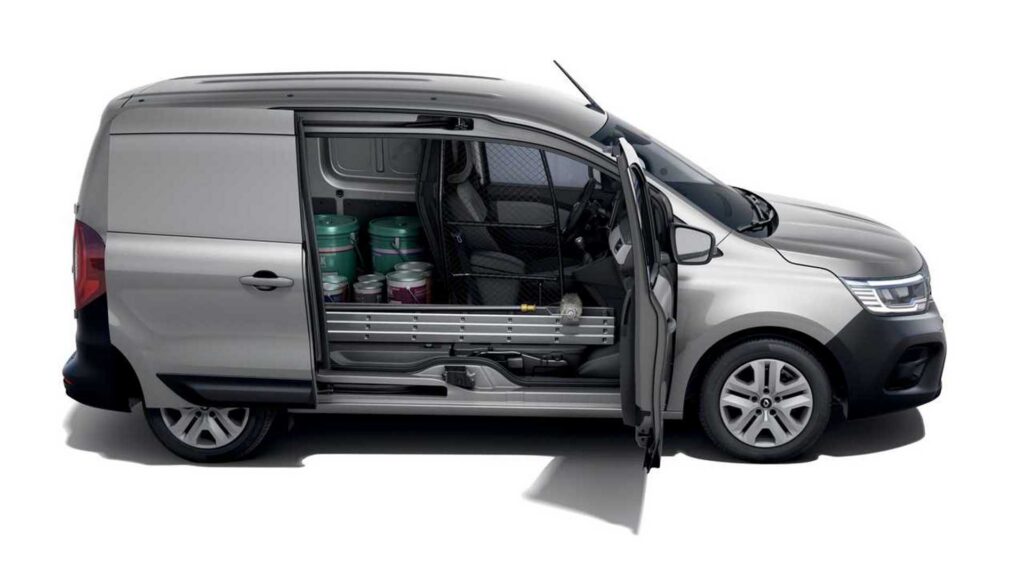 Porte latérale du Renault Kangoo Van en leasing sans apport