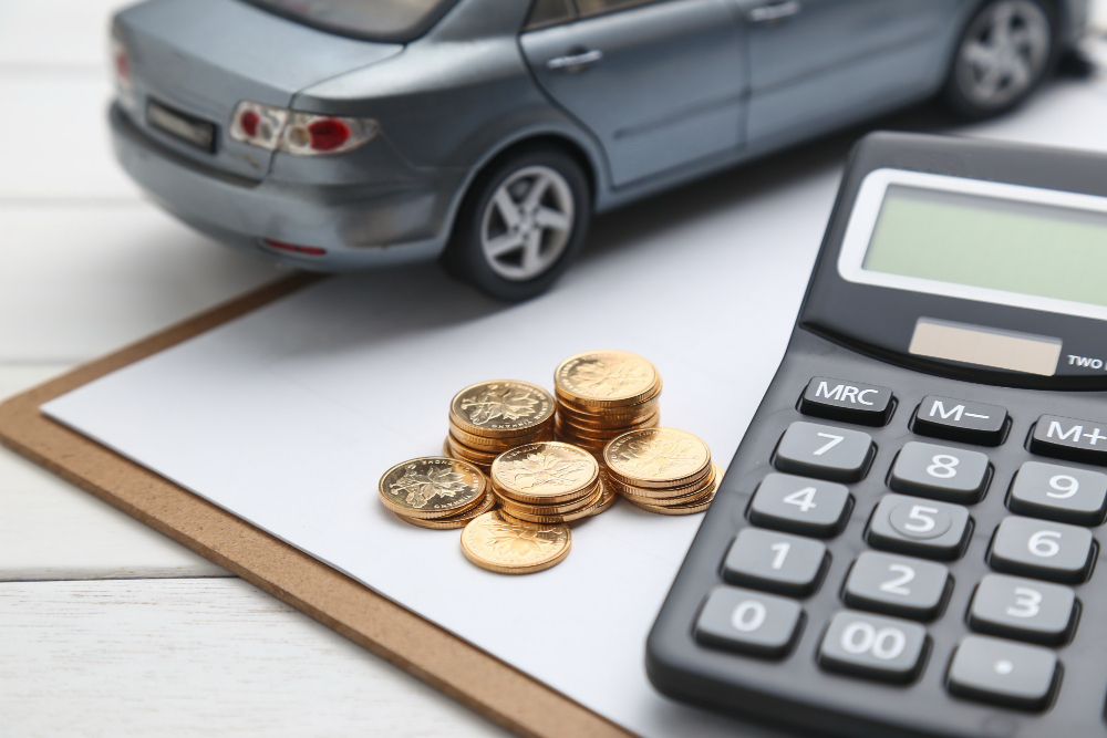 Image d'une voiture en LOA sans apport pour entreprises en France, location avec option d'achat