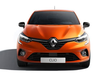 LLD sans apport Clio 5 TCE 90 ch, vue de face