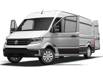 Volkswagen Crafter 2.0 TDI 140 ch L3H3 Business en LLD sans apport, utilitaire neuf 48 mois / 60000 km.