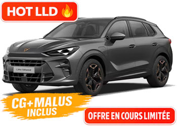 CUPRA Terramar V 1.5 e‑TSI 150 ch DSG automatique
— LLD sans apport dès 386 € TTC/mois