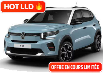 Citroën ë‑C3 Max 113 ch — LLD sans apport dès 275 € TTC/mois