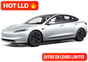 Tesla Model 3 Premium Grande Autonomie RWD 275 ch en lld sans apport offre HOT DEAL