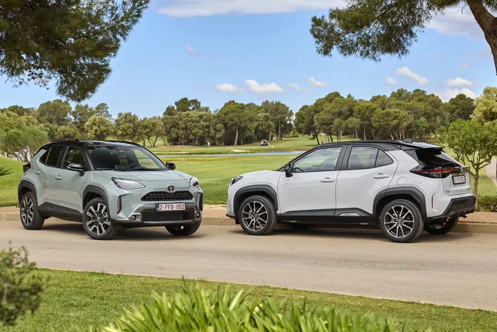 Toyota Yaris Cross 116 ch hybride, face avant, en lld sans apport sur Louermoinscher