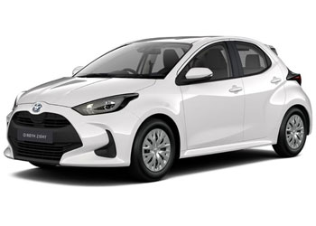 Toyota Yaris Dynamic 116 ch hybride neuve en LLD sans apport, 49 mois / 40000 km.