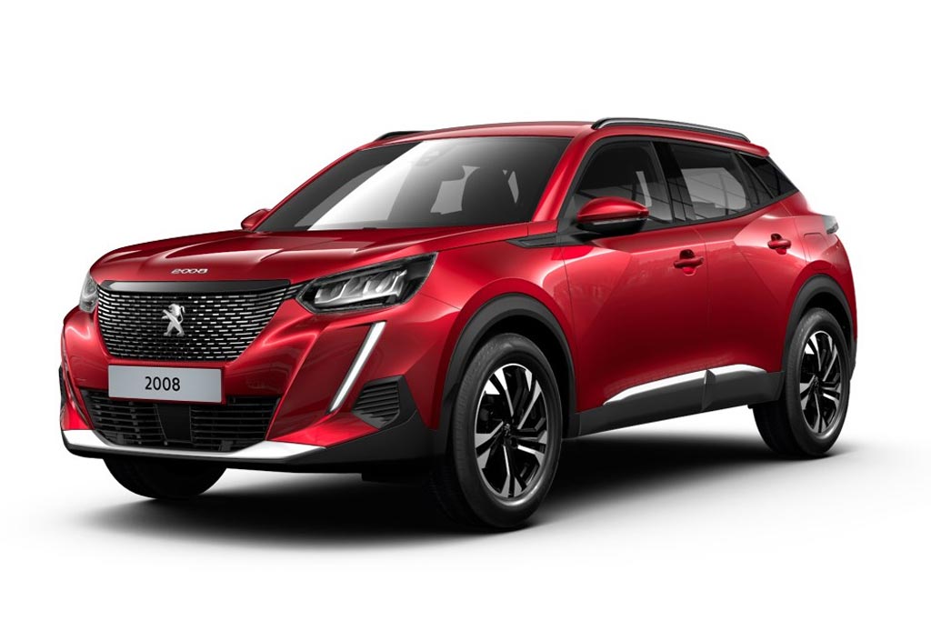 Peugeot 2008 Hybrid PureTech 130 EAT8, face avant, en lld sans apport sur Louermoinscher