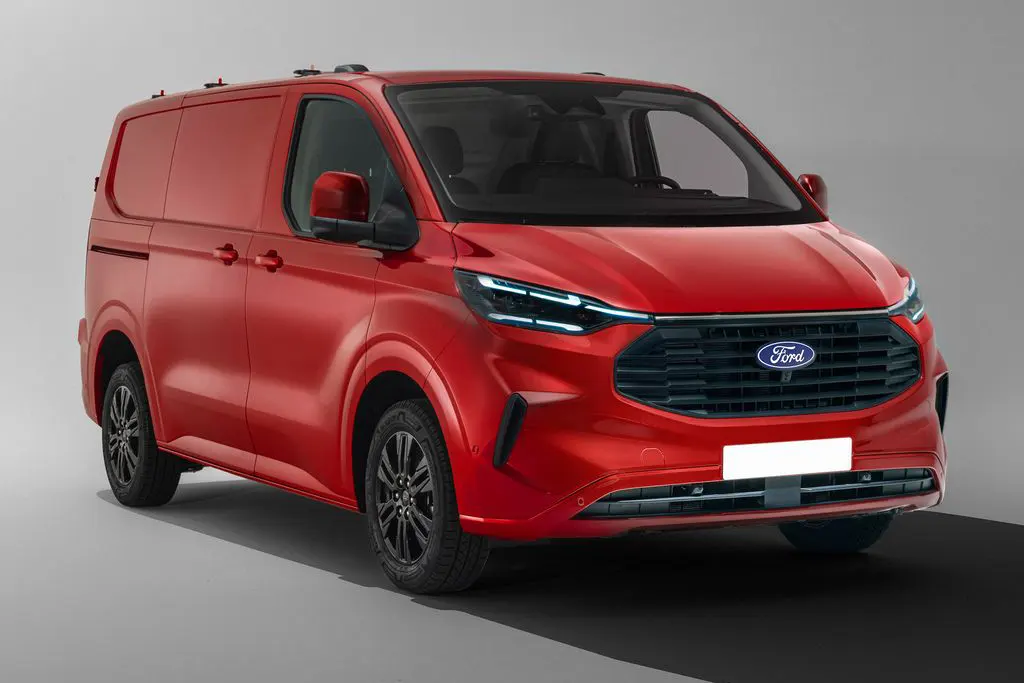 Ford Transit Custom 280 L1H1
2.0 EcoBlue 110 ch utilitaire, en LLD sans apport sur Louermoinscher, vue face avant et latéral