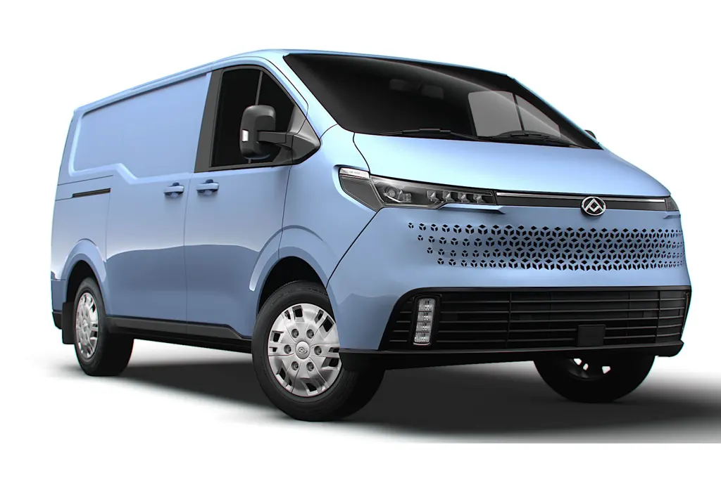 Maxus Deliver 7 L1H1 150 ch diesel vue avant, disponible en LLD sans apport et moins cher sur Louermoinscher.com