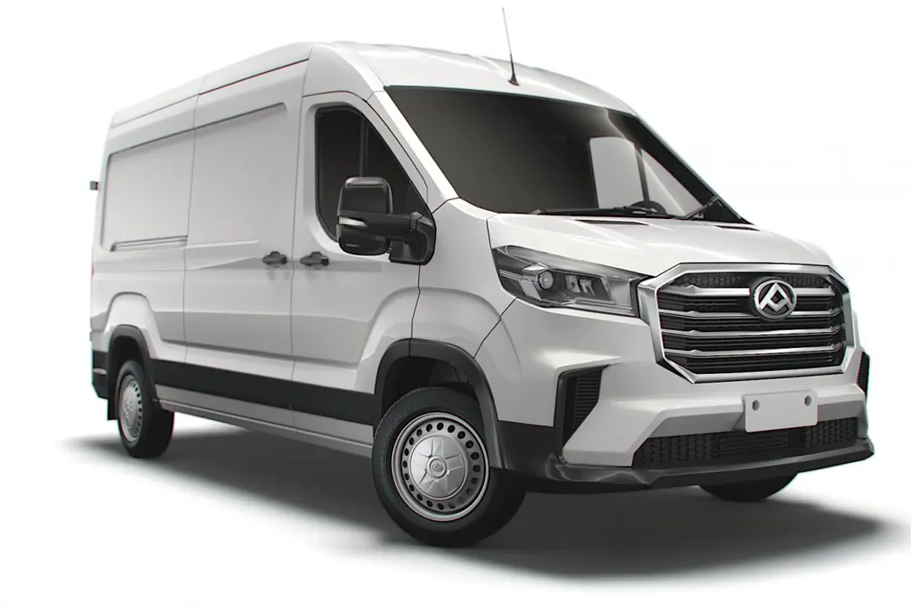Maxus Deliver 9
L3H2 150ch diesel, vue latéral et face, grand utilitaire en LLD sans apport sur Louermoinscher