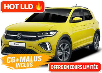 LLD sans apport VW T-Cross Life Plus, 1.0 TSI 95 ch, boîte manuelle à 239 € / mois