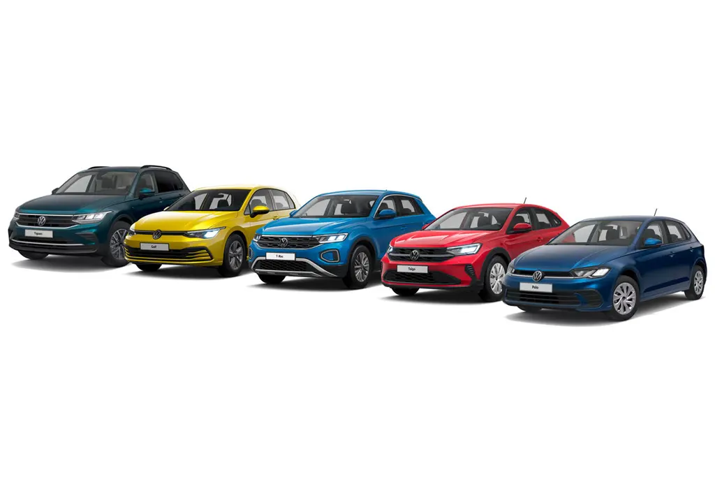 Modèles Volkswagen disponibles en LLD sans apport pour les entreprises