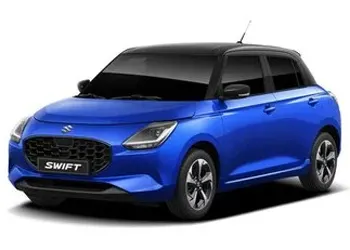 Visuel de Suzuki Swift Privilège blanche, hybride 1.2 Dualjet BVA, en LLD sans apport sur 37 mois et 30 000 km.